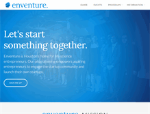 Tablet Screenshot of enventure.org